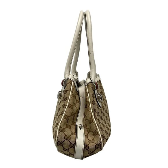 Authentic GUCCI Leather Shoulder Bag br488-112025 - Picture 4 of 14